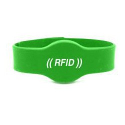 สายรัดข้อมือซิลิโคน RFID LF/HF/UHF